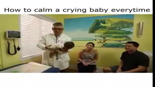 how to calm a crying baby everytime