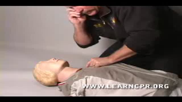 ⁣Adult CPR Video Demonstration