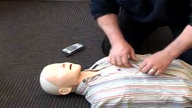⁣Two Step Adult CPR Video Demonstration