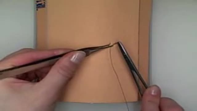 Horizontal Mattress Suturing