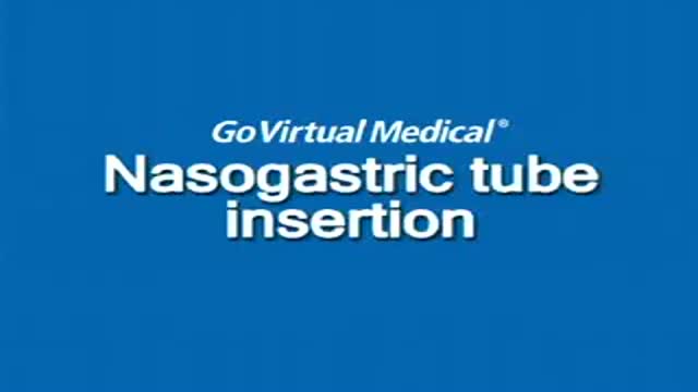 ⁣Nasogastric Intubation Demonstration NGT