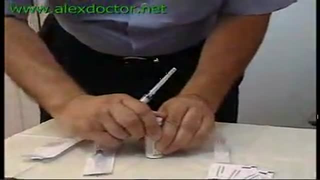 Preparing Syringes for Injections