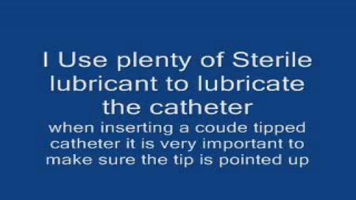 ⁣Urinary catheterization male
