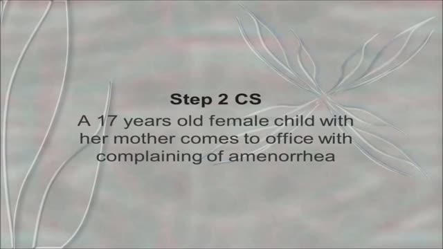 ⁣USMLE Step 2 CS - Amenorrhea