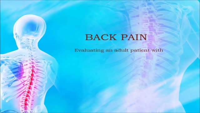 USMLE Step 2 CS - Back Pain