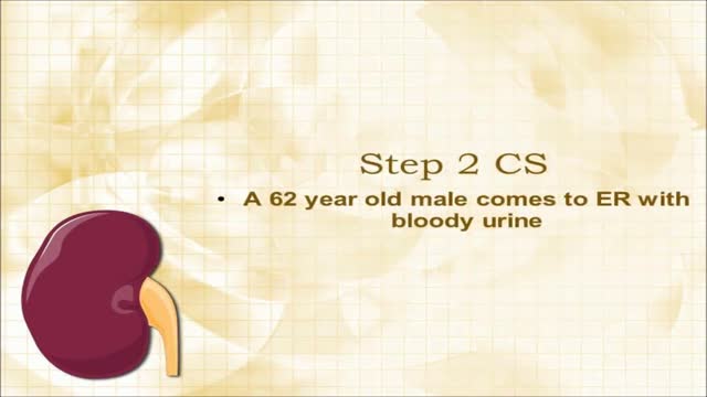⁣USMLE Step 2 CS - Bloody Urine