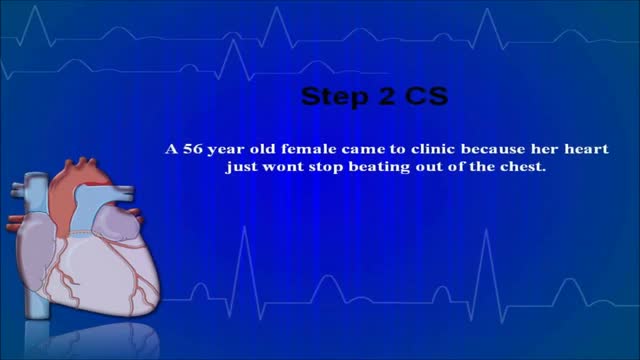 ⁣USMLE Step 2 CS - Palpitations