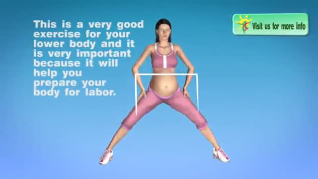 ⁣Birth Esercise for easier Childbirth HD
