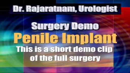 Penile implant surgery