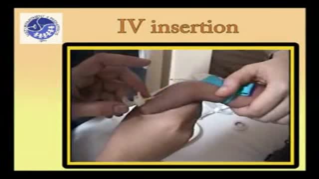 Pediatric IV insertion