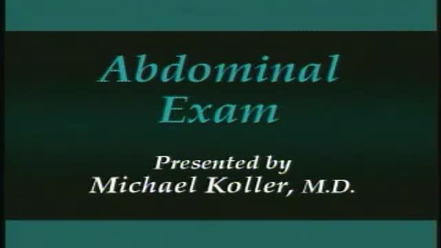 Loyola Abdomen Examination