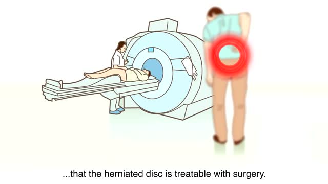 ⁣Herniated disc