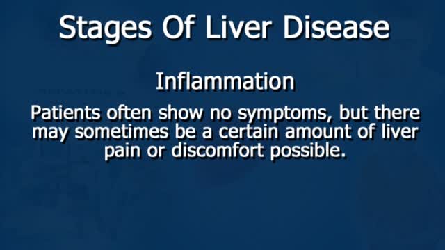 ⁣Liver Disease Stages