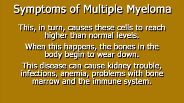 ⁣Multiple Myeloma Video