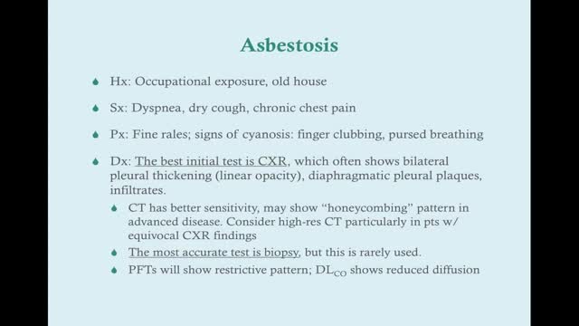 Asbestosis