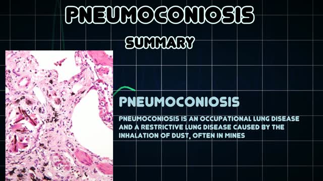 Pneumoconiosis