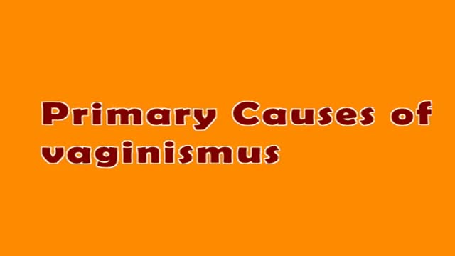 Vaginismus (Painful Sex)