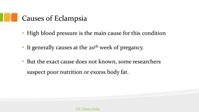 Eclampsia during pregnancy