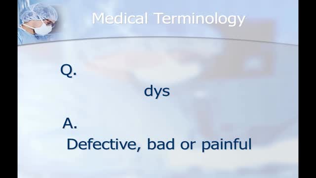 Medical Terminology