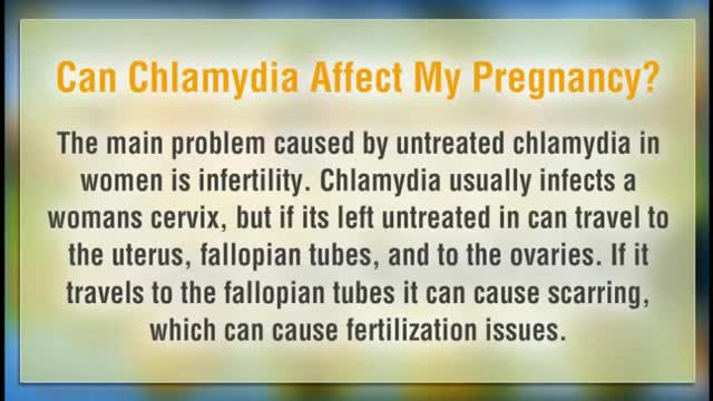 Chlamydia during Pregnancy