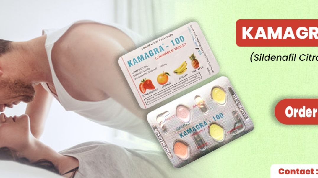 ⁣A Perfect Solution for Erection Failure In Males With Kamagra Soft