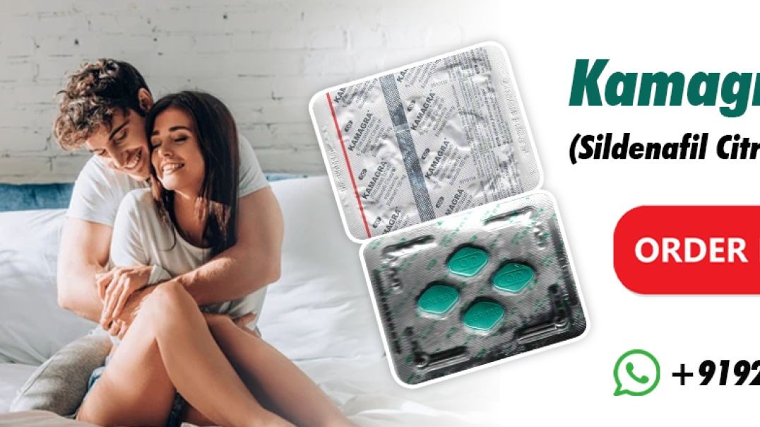 ⁣Treat Male Sensual Issues with Kamagra 100mg