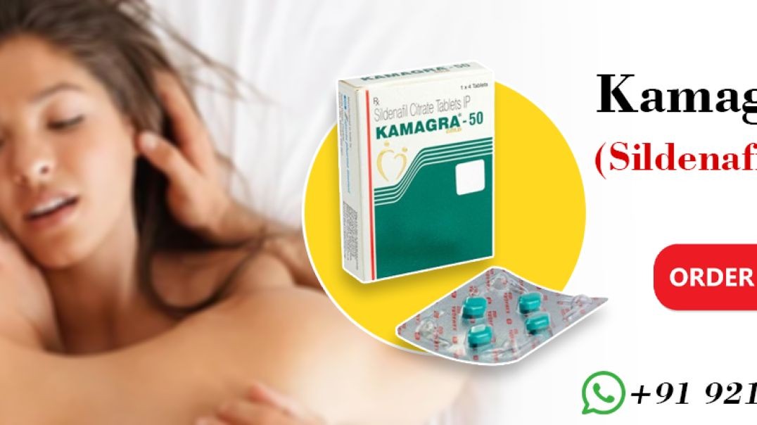 ⁣Deal with ED Issues Flawlessly with Kamagra 50mg