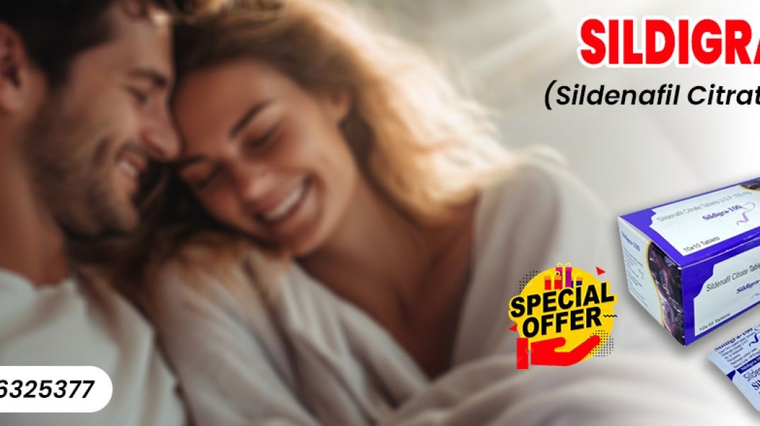 ⁣A Solution to Deal with Erectile Dysfunction With Sildigra 100mg