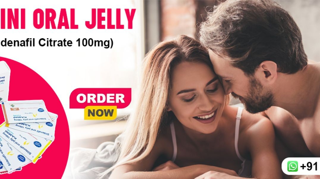 ⁣An Oral Medication to Fix Sensual Performance With Sildenafil Oral Jelly