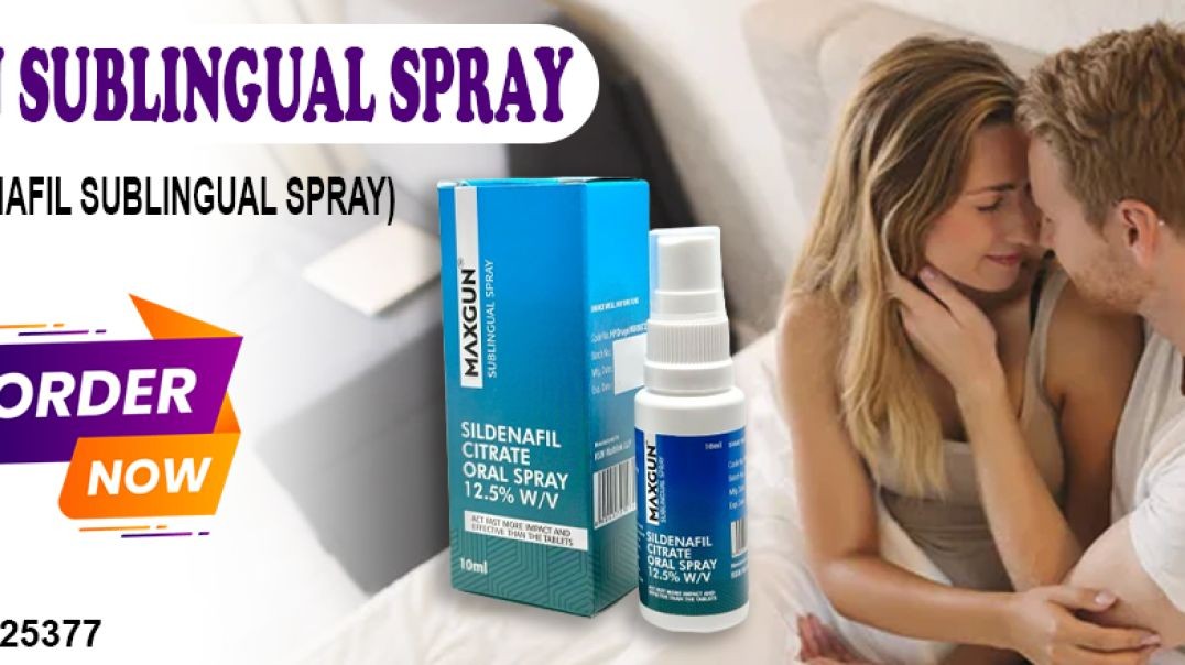 ⁣A Wonderful Medication to Handle Erection Failure With Sildenafil Sublingual Spray