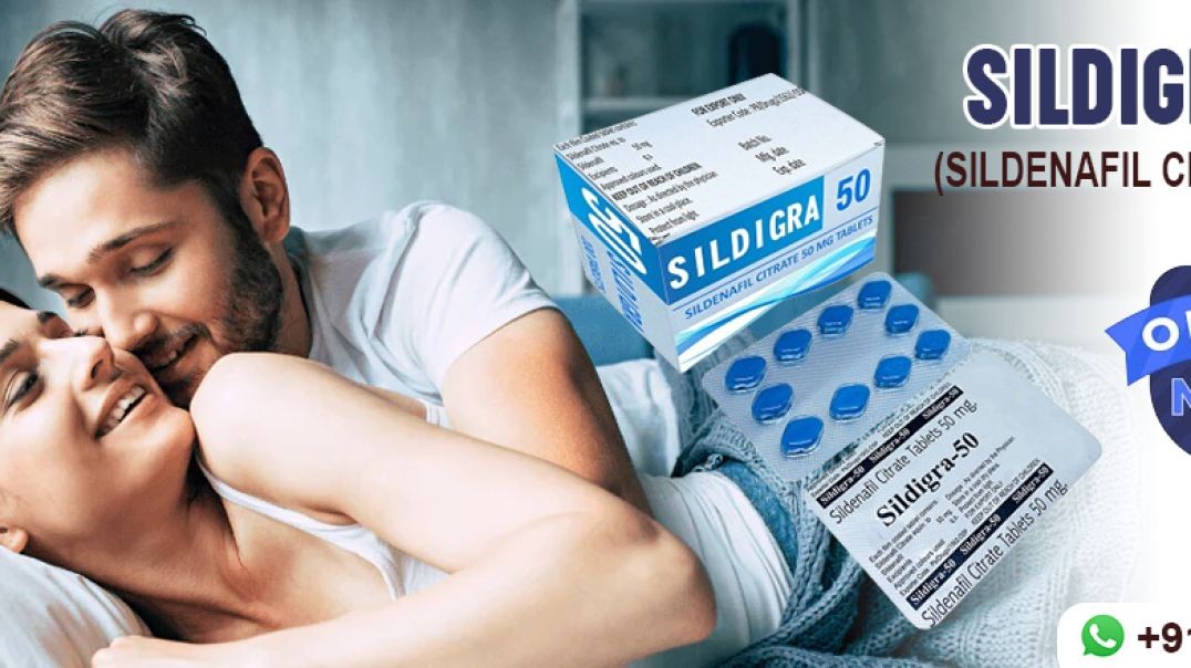 ⁣An Oral Medication For The Management Of Erectile Disorder With Sildigra 50mg