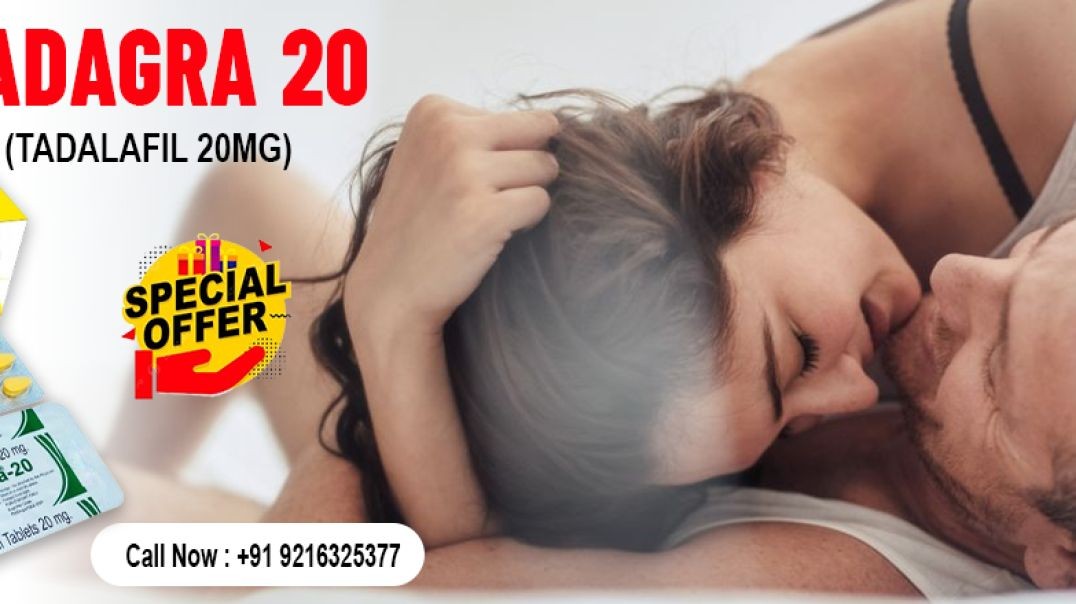 ⁣An Oral Medication to Combat Erection Failure With Tadagra 20mg