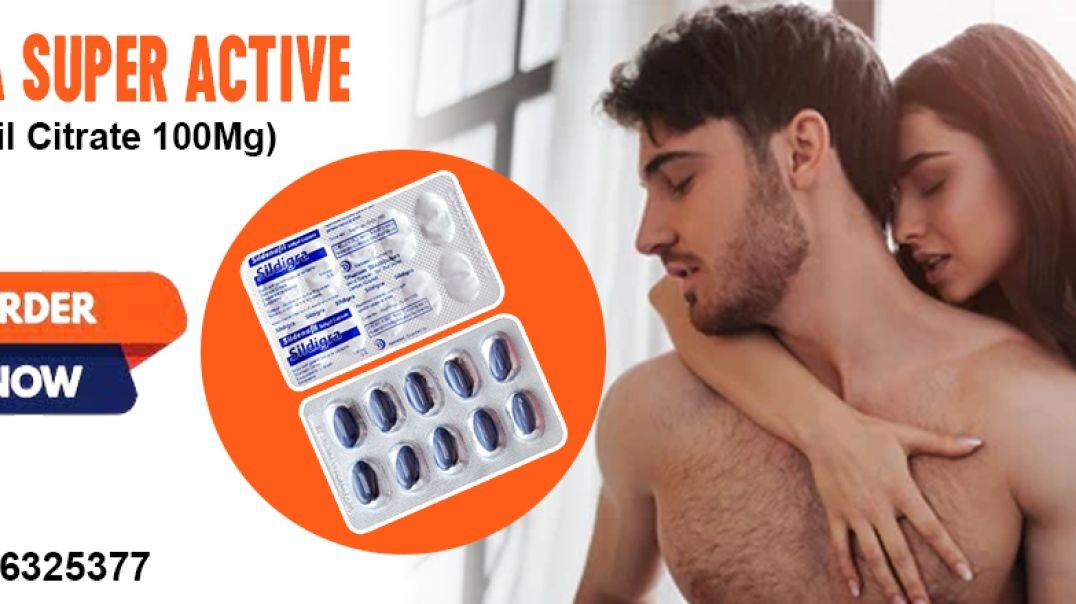 ⁣Successfully Addresses Erectile Disorder Issues in Men With Sildigra Super Active