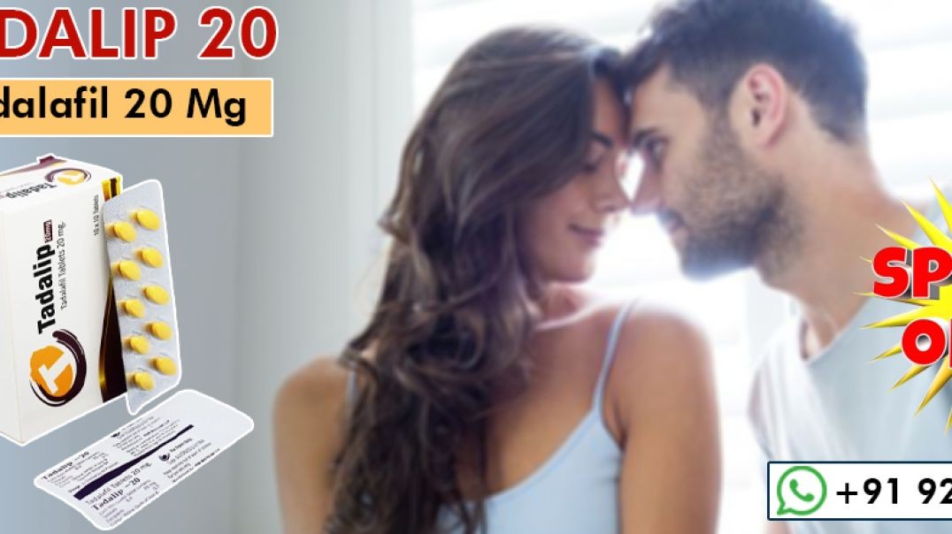 ⁣Boost Your Intimate Power by Treating with Tadalip 20mg