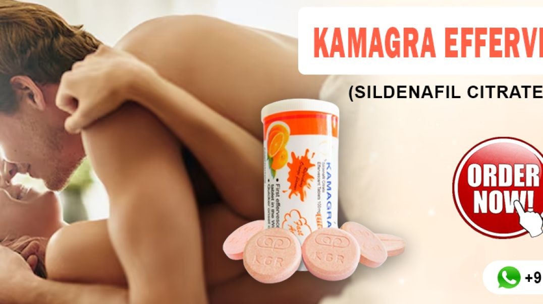 ⁣A Superb Medication to Fix Erection Failure in Males With Kamagra Effervescent