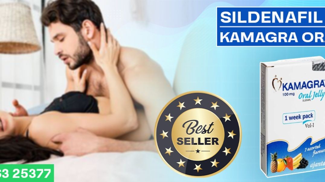 ⁣A Powerful Solution for Erectile Dysfunction With Kamagra Oral Jelly