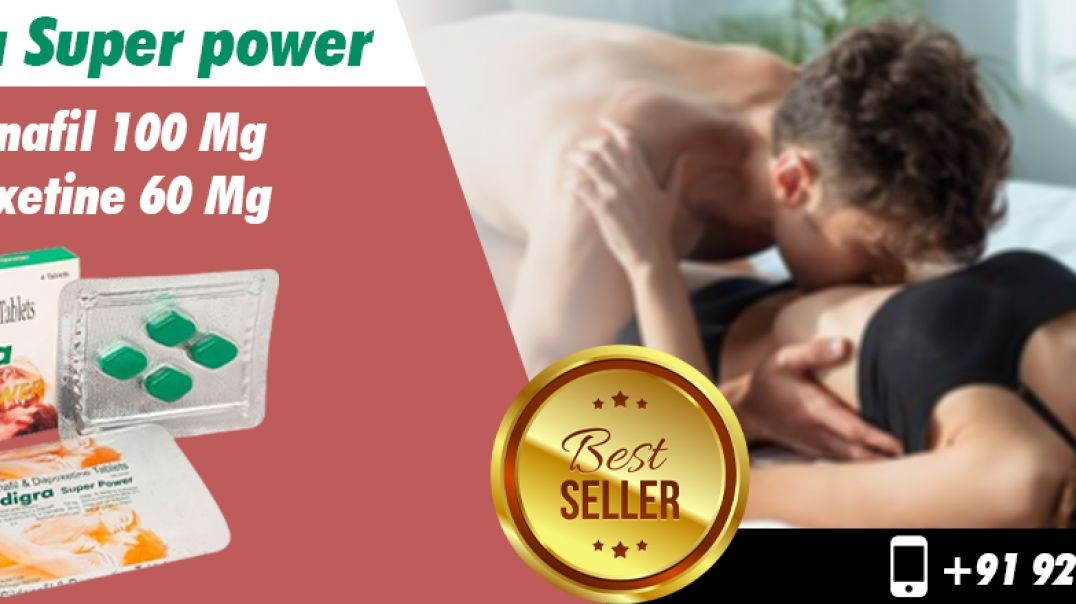 ⁣Addressing Impotence and PE at a Cheap Price With Sildigra Super Power