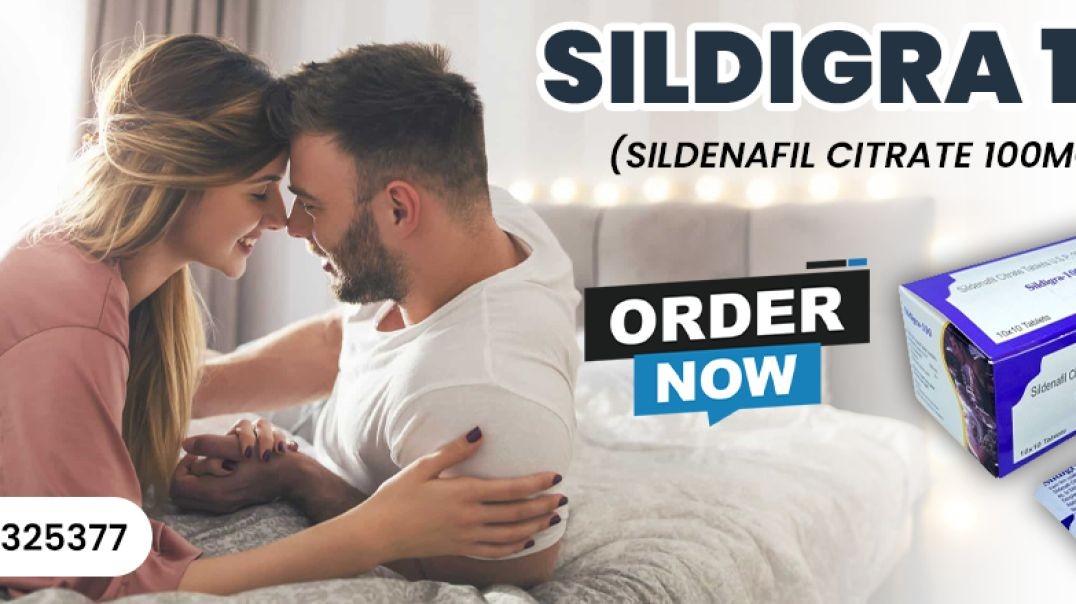 ⁣Latest breakthrough in Erectile Disorder Treatment With Sildigra 100mg