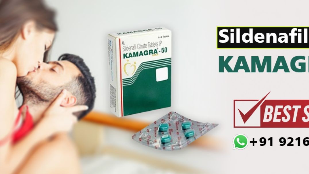 ⁣Transform Your Sensual Life & Solution to ED Issues With Kamagra 50mg