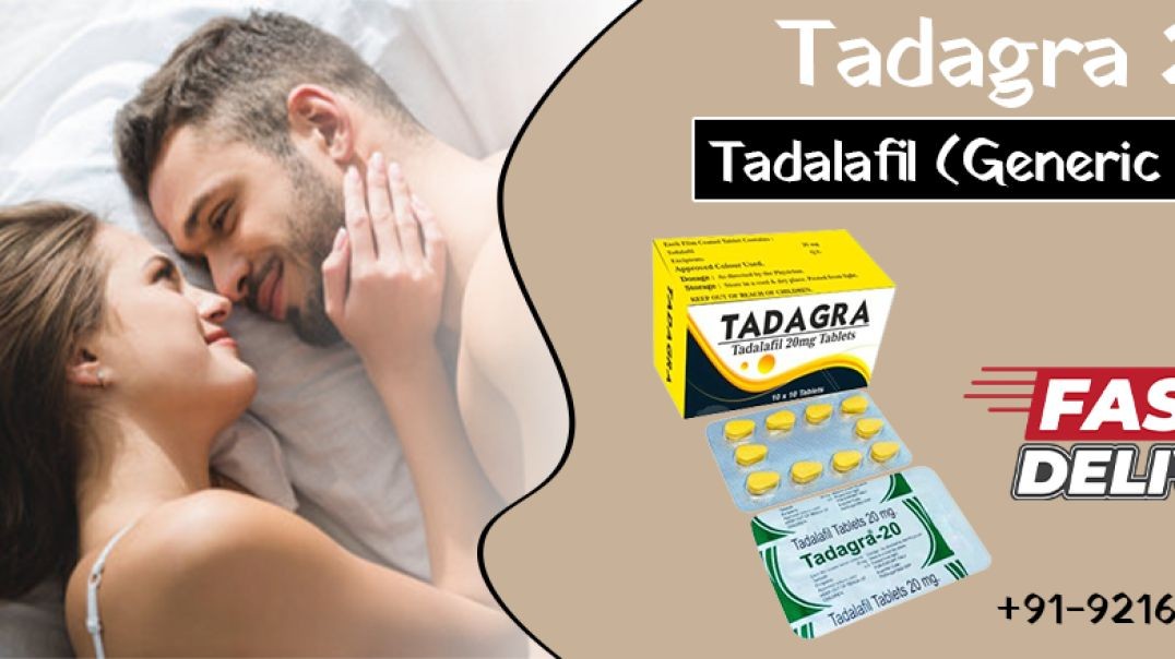 ⁣A Powerful Solution to Manage ED With Tadagra 20mg