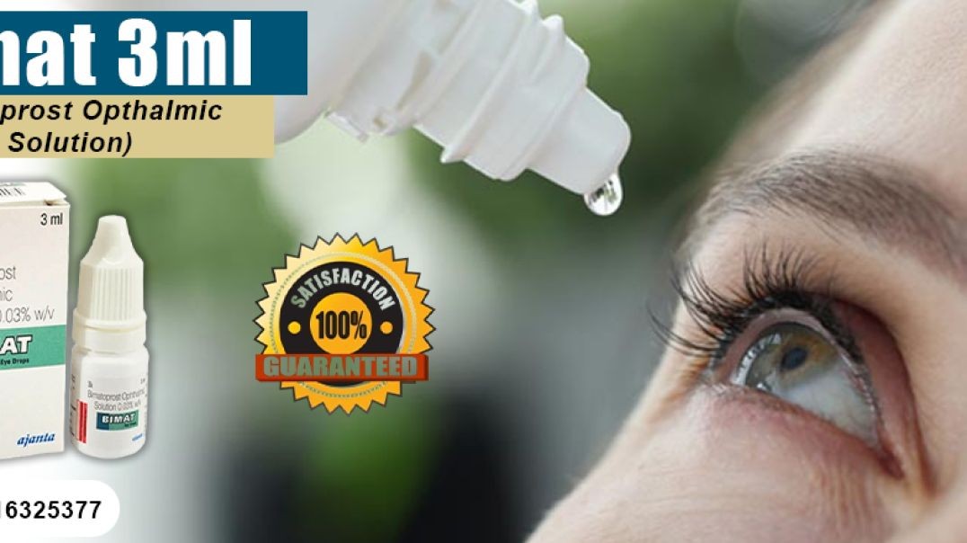 ⁣Best Treatment to Deal with Glaucoma With Bimat 3ml