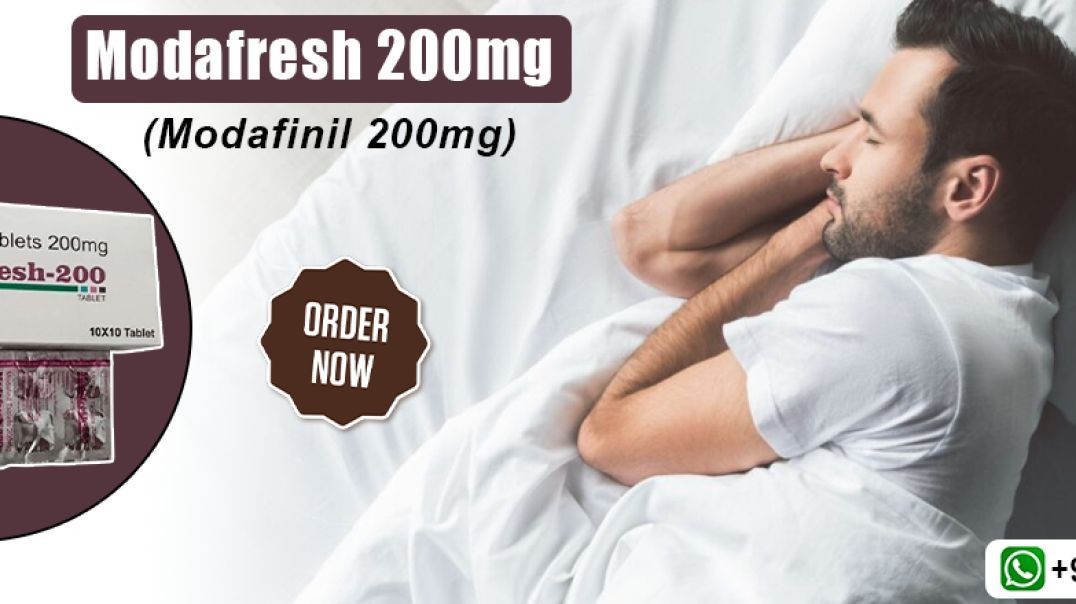 ⁣An Oral Medication to Fix Sleep Disorder With Modafresh 200mg