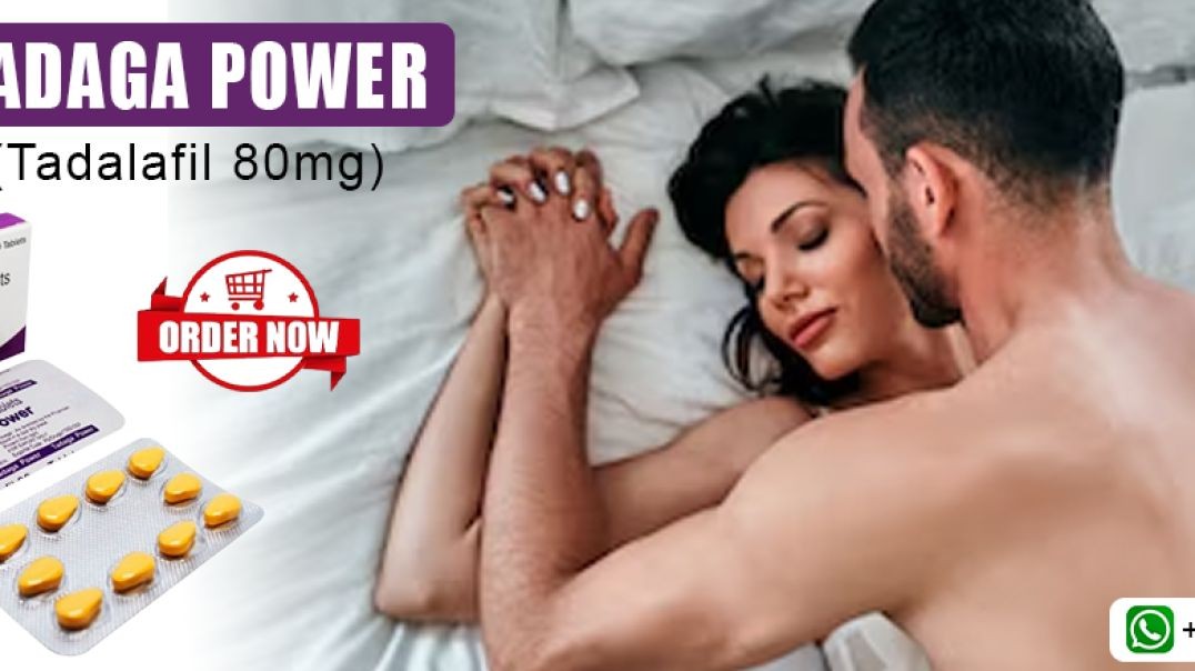 ⁣An Instant Medication to Manage Erection Failure in Men With Tadaga Power