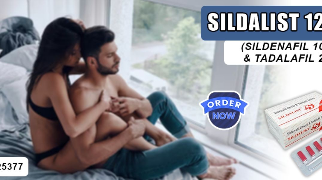 ⁣Medication to Handle Erection Failure in Males With Sildalist 120mg