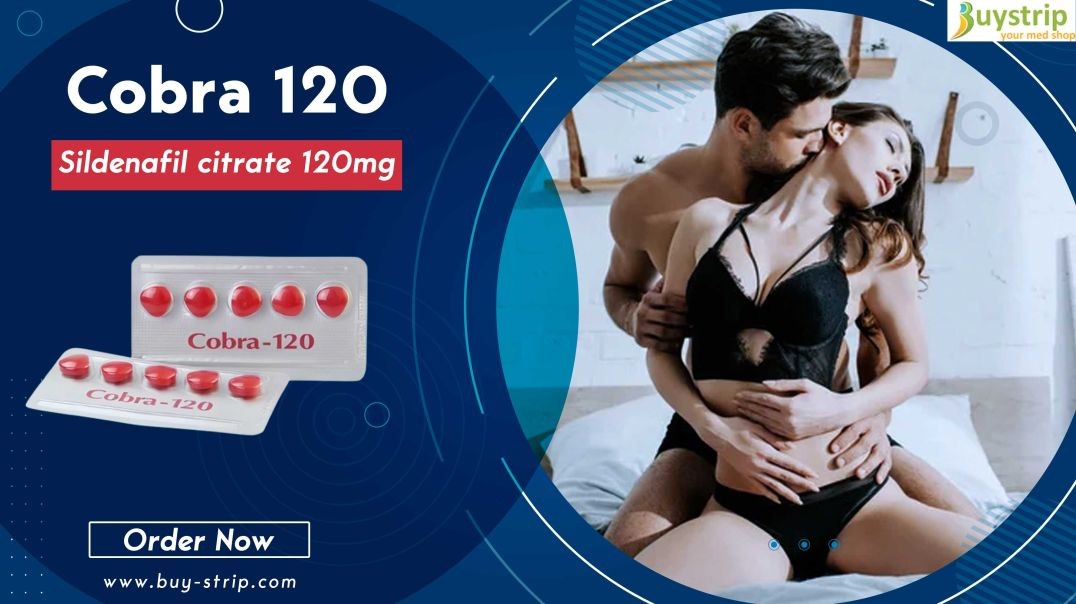 Cobra 120 | Trusted Sildenafil 120mg for ED