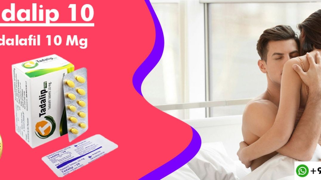 ⁣Support Your Partner's ED Treatment with Tadalip 10mg