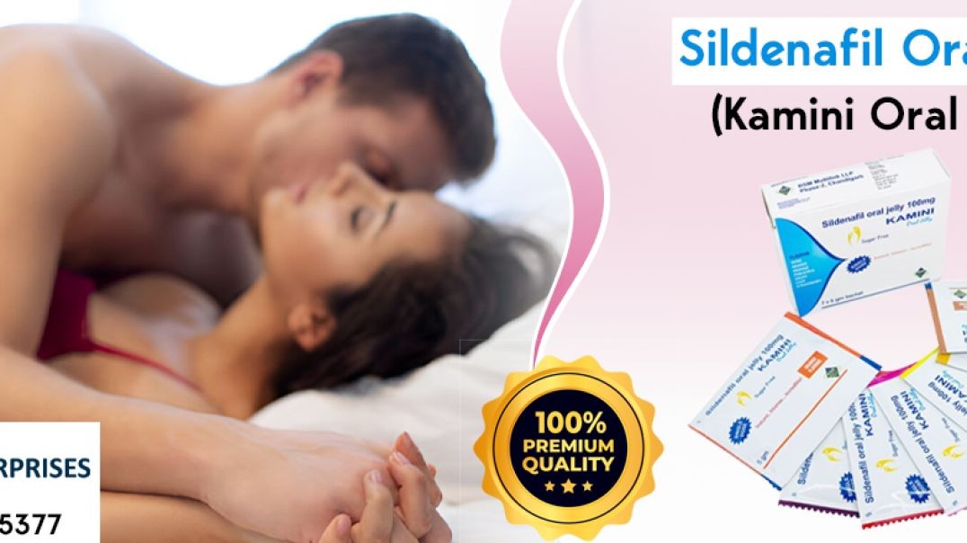 A Safe Treatment to Handle Erection Loss in Males With Sildenafil Oral Jelly