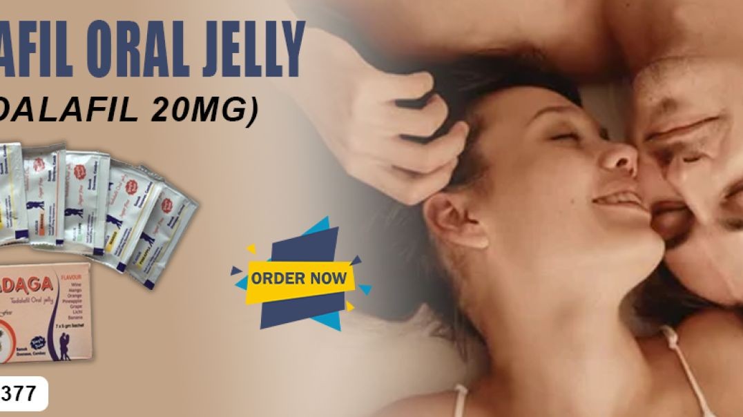 ⁣Best Way to Maintain Sensual, Healthy, and Smooth Erections With Tadalafil Oral Jelly