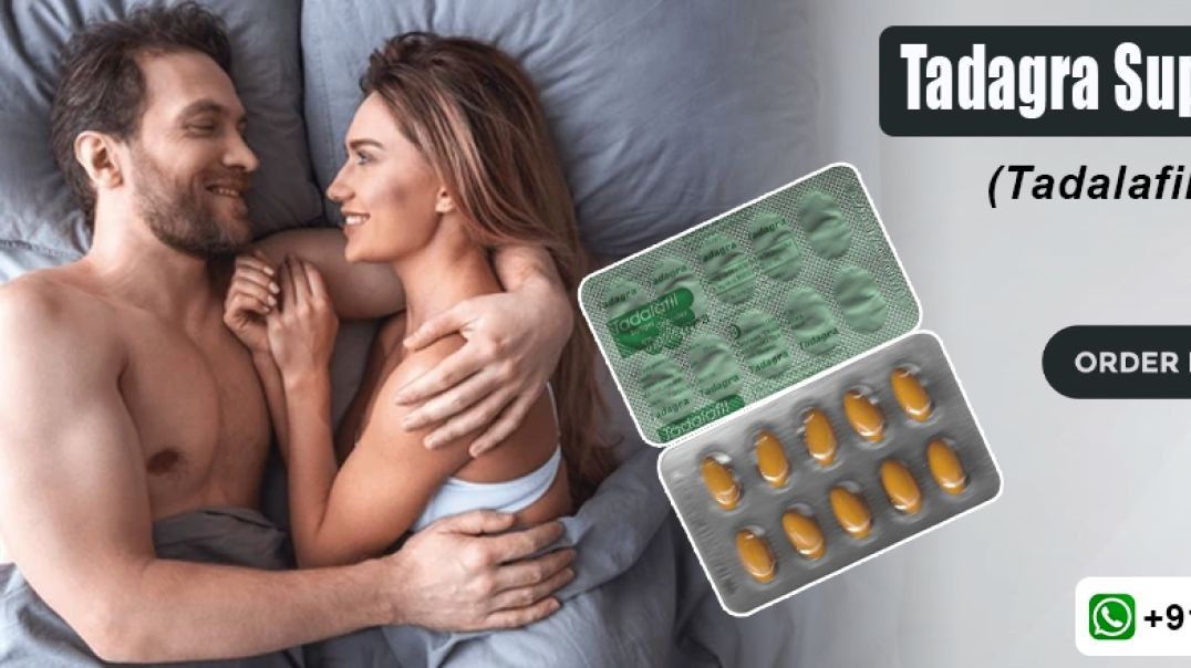 ⁣Latest Medication to Boost Sensual Health in Males With Tadagra Super Active