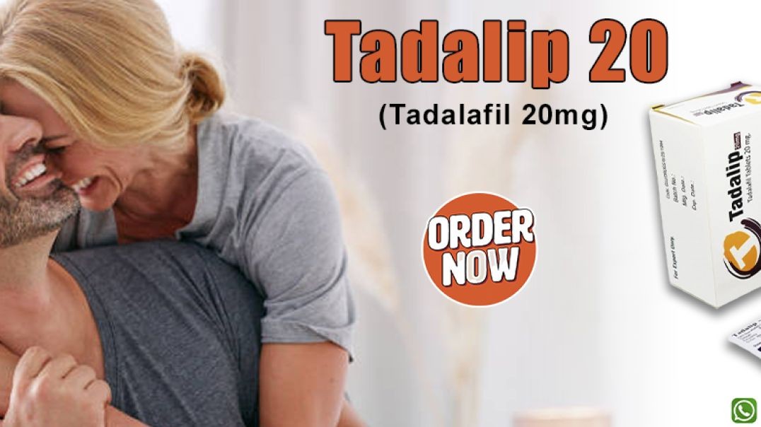 ⁣An Influential Remedy to Give a Boost to Sexual Potency With Tadalip 20mg